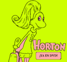 Dibujo Horton - Sally O'Maley pintado por Rukma