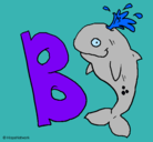 Dibujo Ballena pintado por beatrizzz111