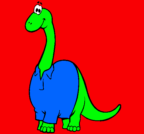 Diplodocus con camisa