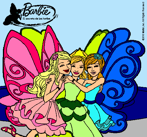 Barbie y sus amigas en hadas