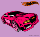 Dibujo Hot Wheels 5 pintado por Laura2