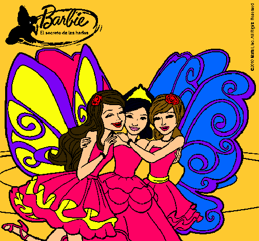 Barbie y sus amigas en hadas