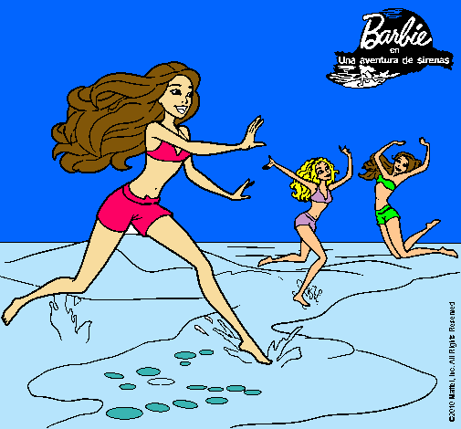 Barbie de regreso a la playa