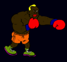 Dibujo Boxeador pintado por jmc5
