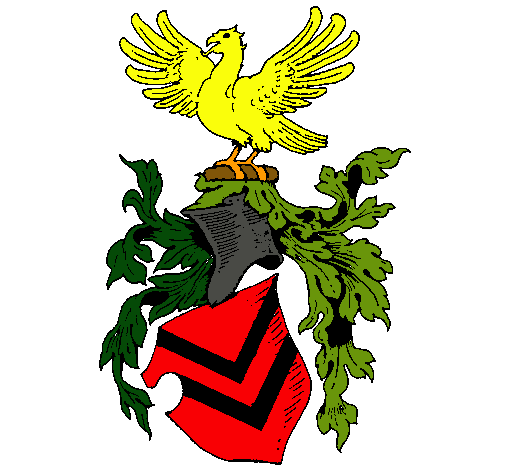 Escudo de armas y aguila 