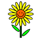 Dibujo Margarita pintado por sunflower