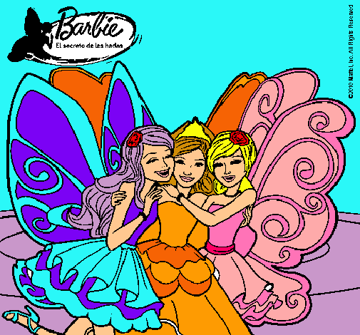 Barbie y sus amigas en hadas