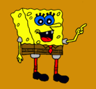 Dibujo Bob Esponja pintado por federico1199