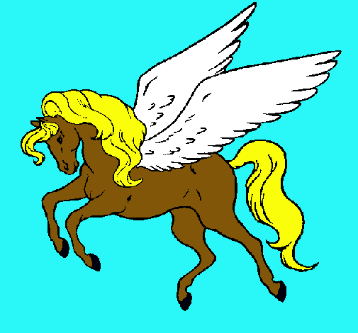 Pegaso volando