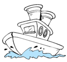 Dibujo Barco en el mar pintado por zaraeizan