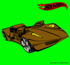 Dibujo Hot Wheels 4 pintado por federico1199