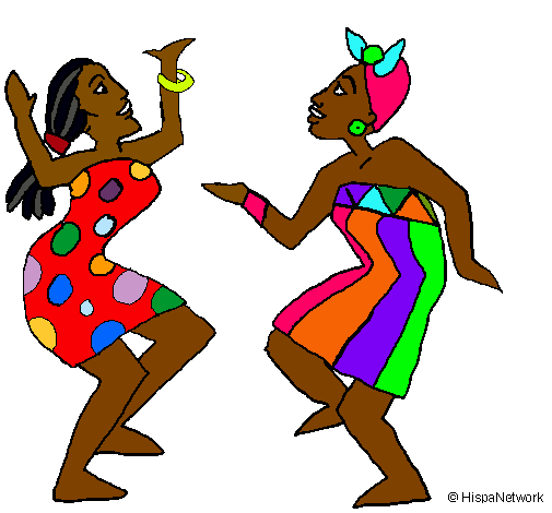 Mujeres bailando