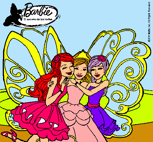 Barbie y sus amigas en hadas