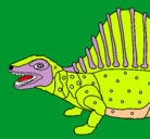 Dibujo Dinosaurio pintado por acuasaurio