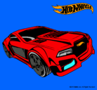 Dibujo Hot Wheels 5 pintado por agusbeatle