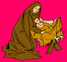 Dibujo Nacimiento del niño Jesús pintado por JJJJJJJJJJJJ