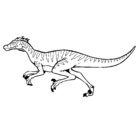 Dibujo Velociraptor pintado por emimontoya