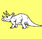 Dibujo Triceratops pintado por albertgrim
