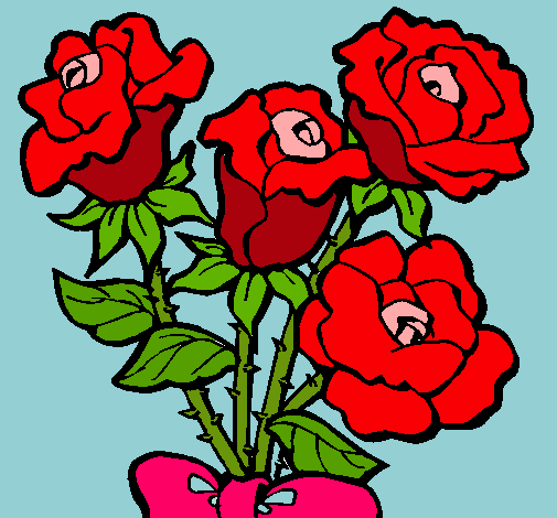 Ramo de rosas