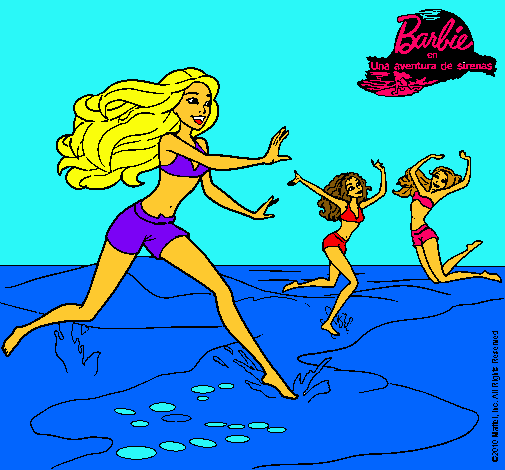 Barbie de regreso a la playa