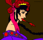 Dibujo Princesa china pintado por Anonimos