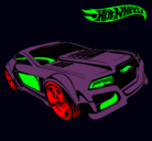 Dibujo Hot Wheels 5 pintado por NaRuTa 