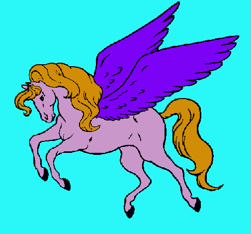 Pegaso volando