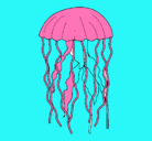 Dibujo Medusa pintado por meducin