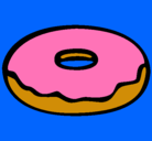 Dibujo Donuts pintado por patry1234