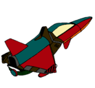 Dibujo Nave cohete pintado por 9587255