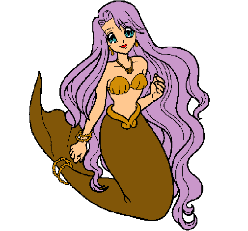 Dibujo Sirenita pintado por seira-mermaid