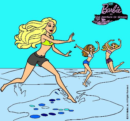 Barbie de regreso a la playa