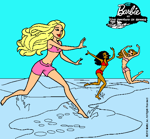 Barbie de regreso a la playa