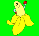 Dibujo Banana pintado por valeyvane69