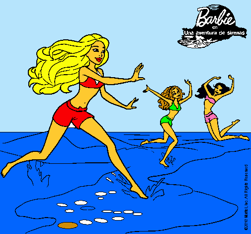 Barbie de regreso a la playa