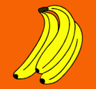 Dibujo Plátanos pintado por osvaldo