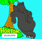 Dibujo Horton pintado por rhhr