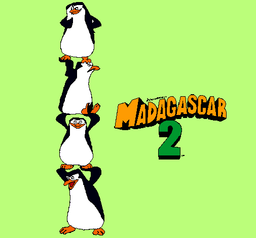 Madagascar 2 Pingüinos