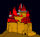 Dibujo Castillo medieval pintado por TICTAC