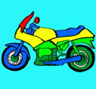 Dibujo Motocicleta pintado por   DANONINO