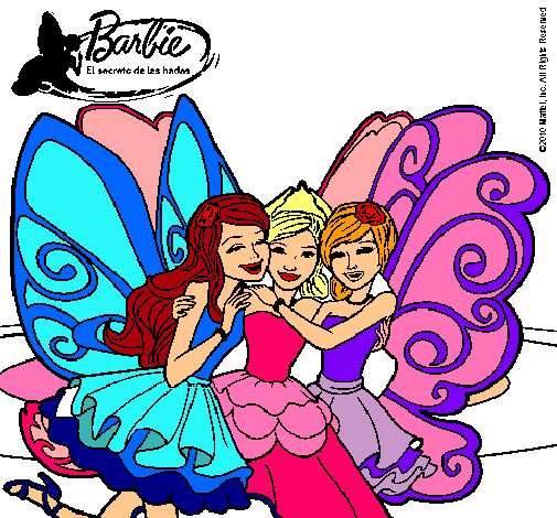 Barbie y sus amigas en hadas