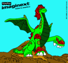 Dibujo Imaginext 9 pintado por dragonait
