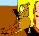 Dibujo La ratita presumida 1 pintado por Naruto90