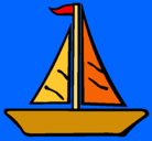 Dibujo Barco velero pintado por UNAI5