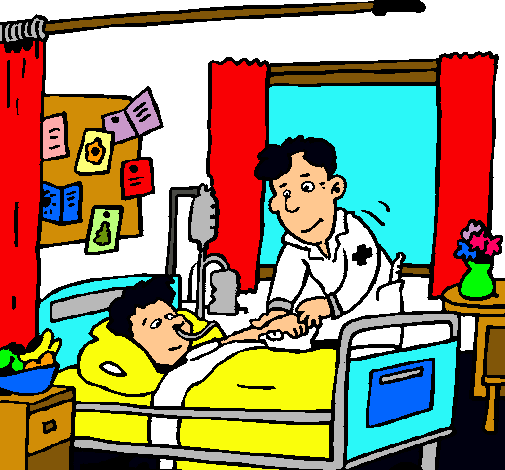 Niño hospitalizado