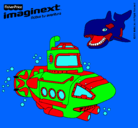 Dibujo Imaginext 3 pintado por okokokoko