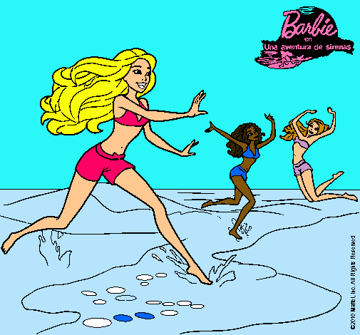 Barbie de regreso a la playa