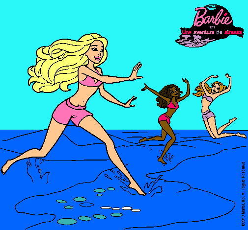 Barbie de regreso a la playa