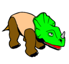 Dibujo Triceratops II pintado por jnjnmjm