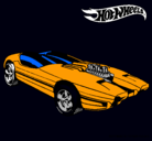 Dibujo Hot Wheels 2 pintado por auto